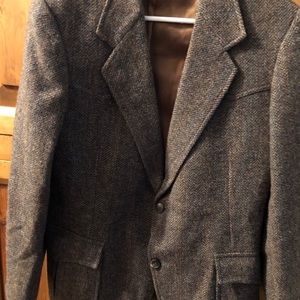 Pendleton Vintage SZ 38 Herringbone Wool Jacket